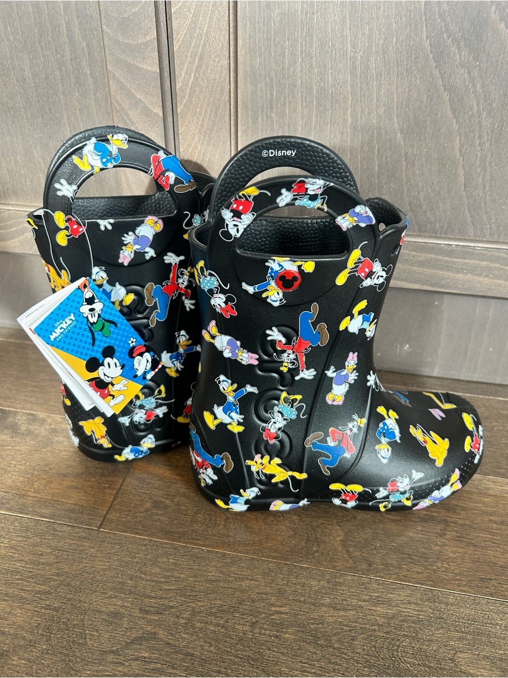 Disney croc boots size j2 NEW WITH TAGS